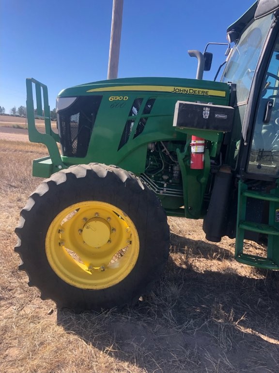 2014 John Deere 6130D Cab Tractor