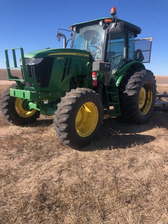 2014 John Deere 6130D Cab Tractor