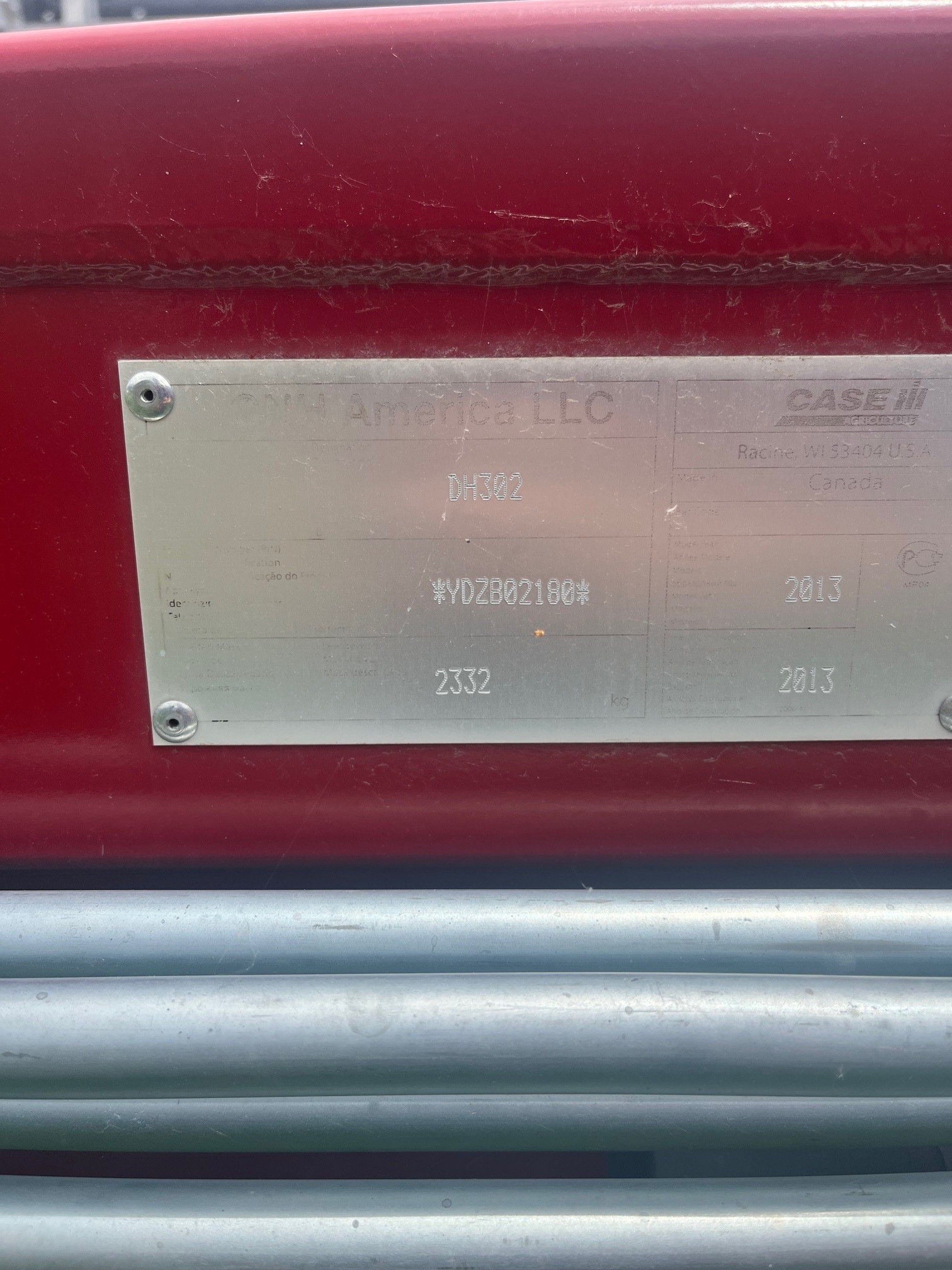 2016 Case IH WD2104 Windrower