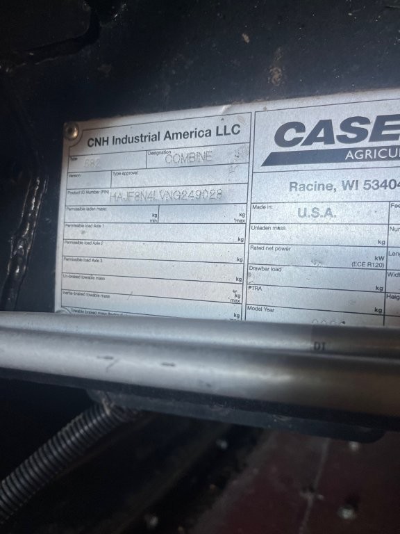 2022 Case IH 8250 Combine