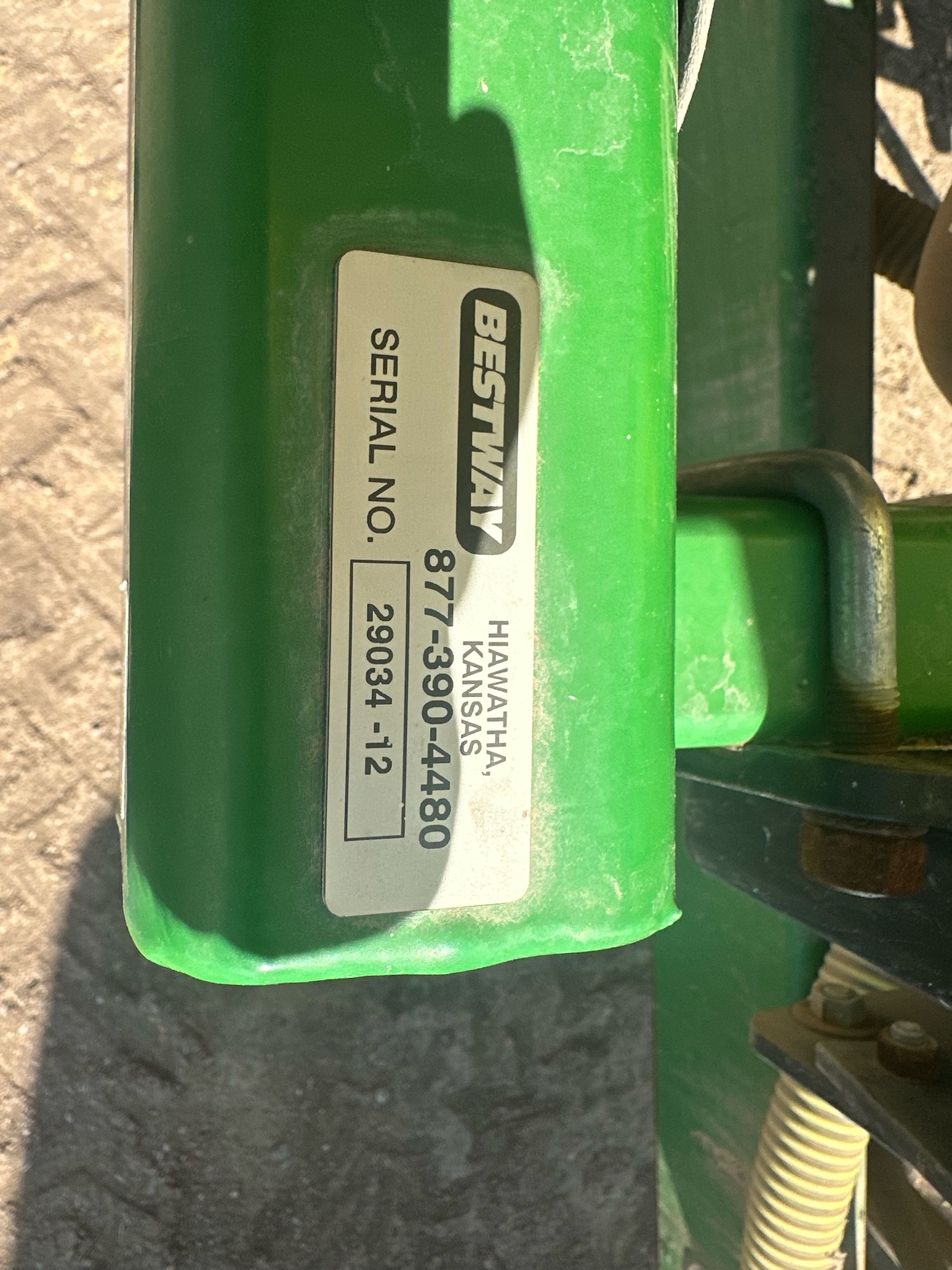 2013 Bestway/RHS FPIV Sprayer