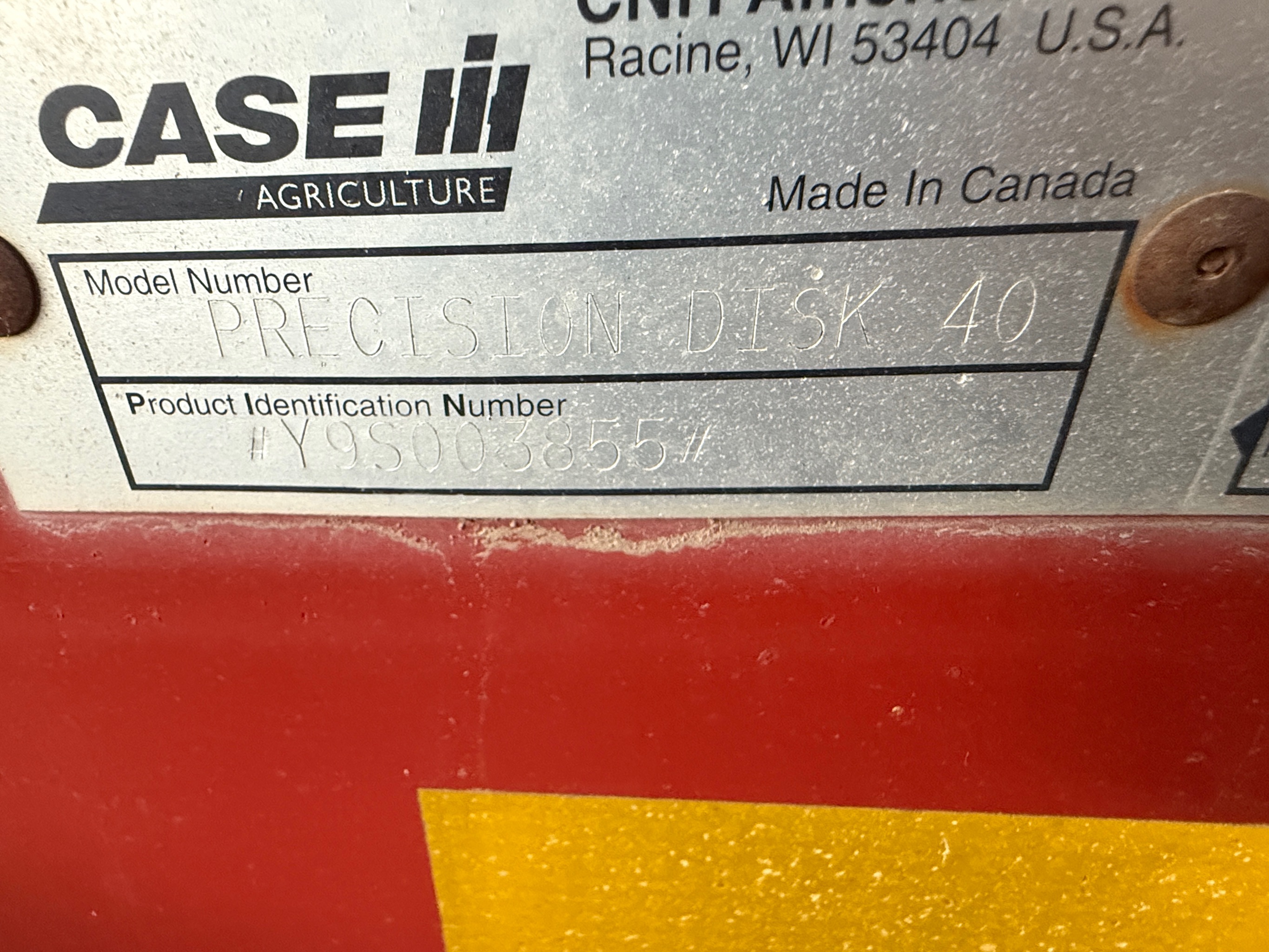 2009 Case IH Precision Disk 40 Air Seeder