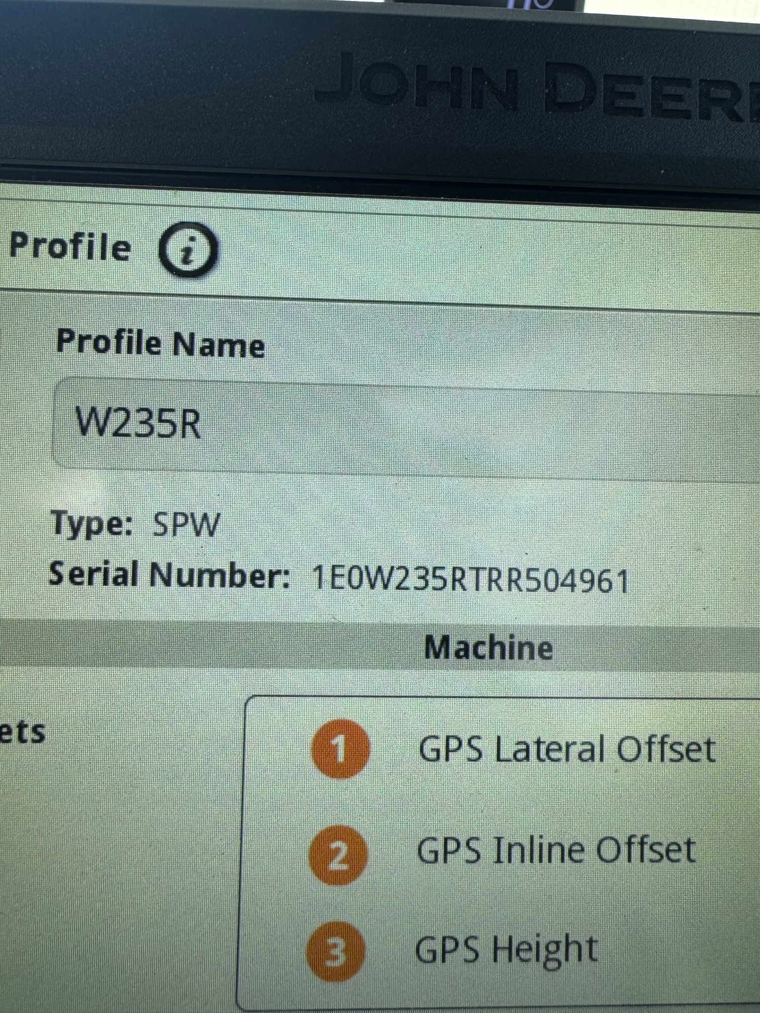 2024 John Deere W235R Windrower