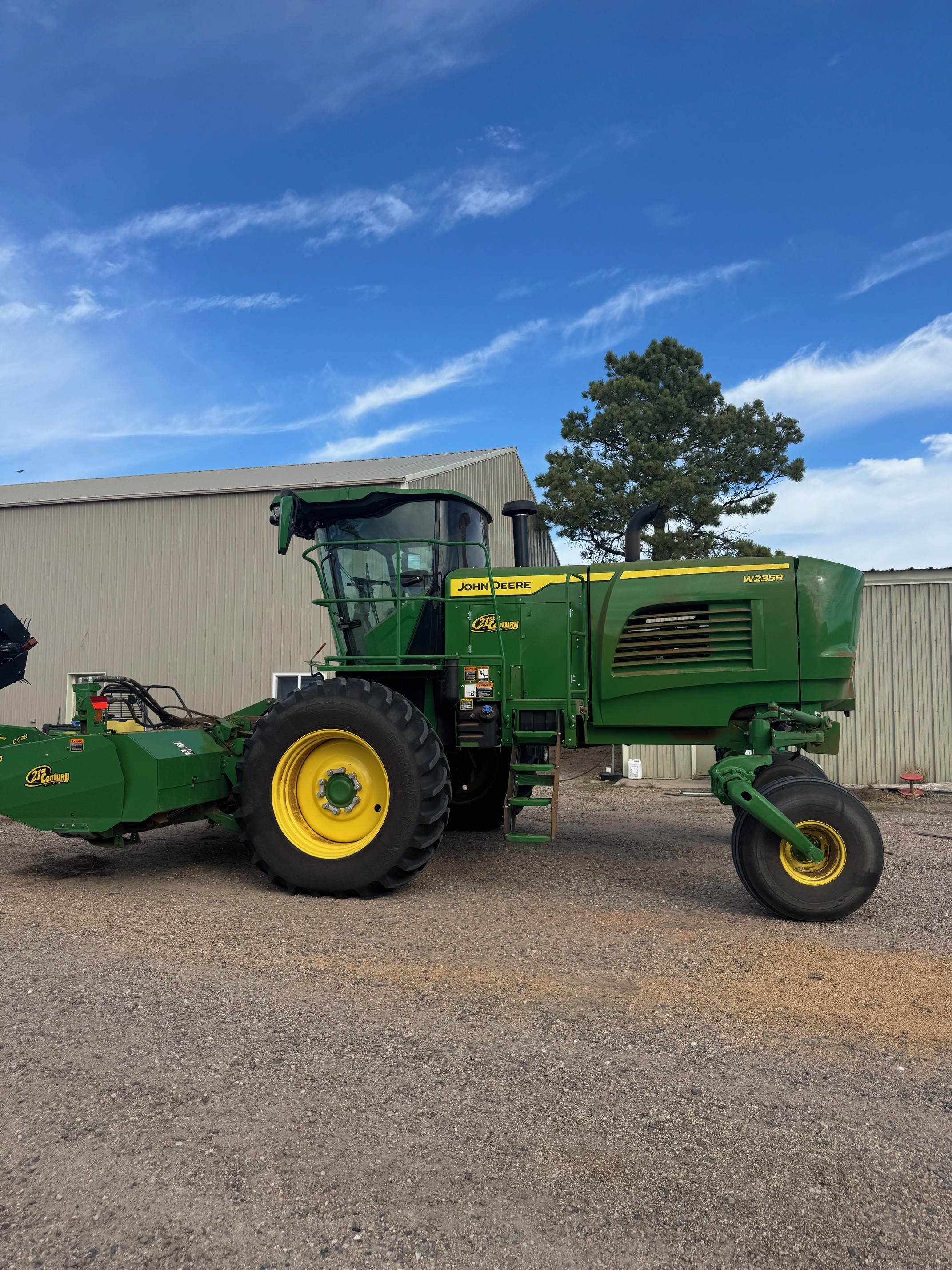 2024 John Deere W235R Windrower