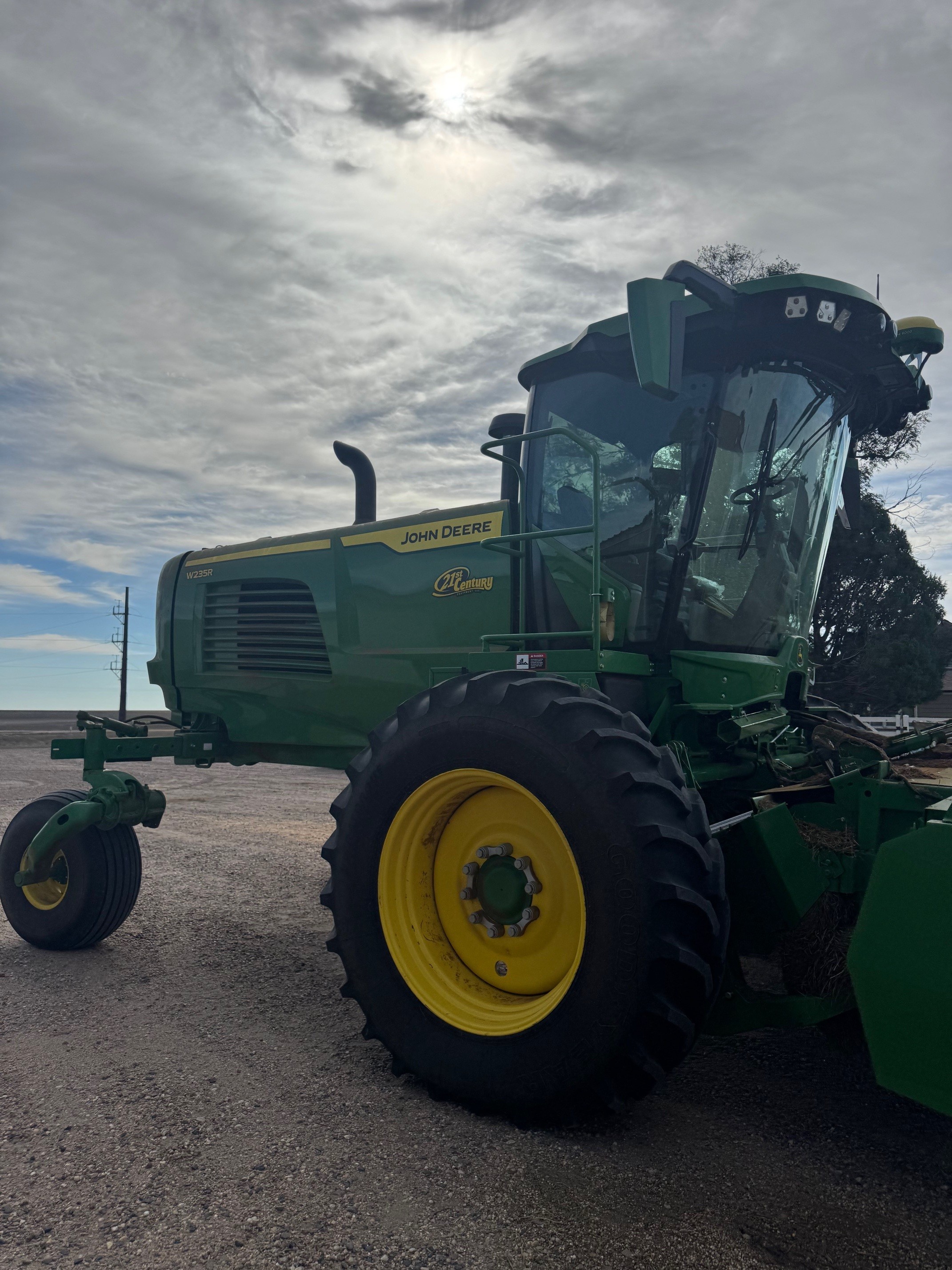 2024 John Deere W235R Windrower