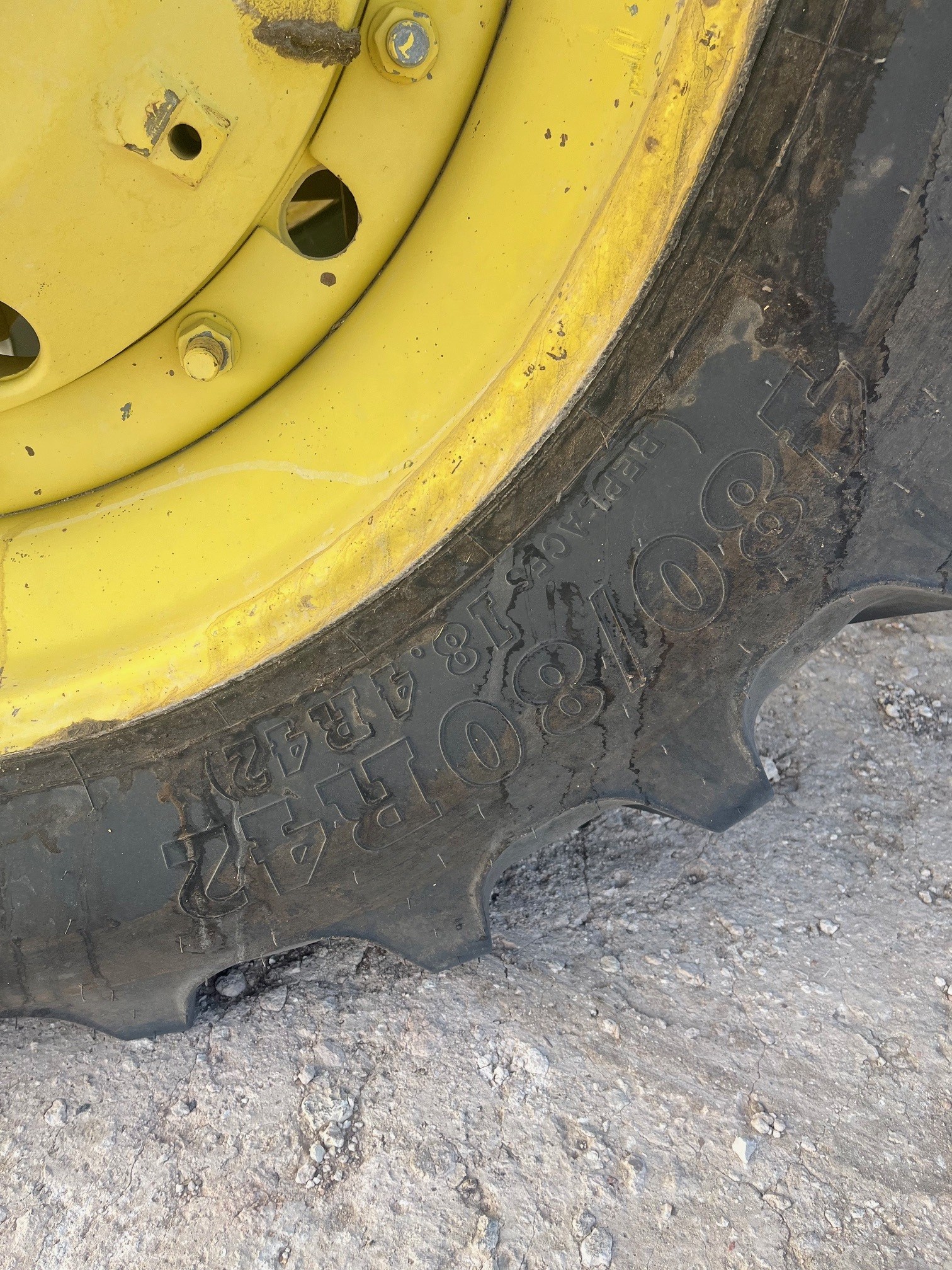 1989 John Deere 4755 Tractor