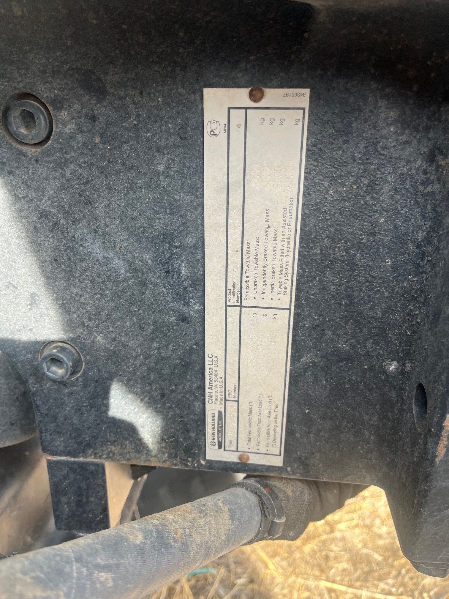 2013 New Holland T8.390 Tractor