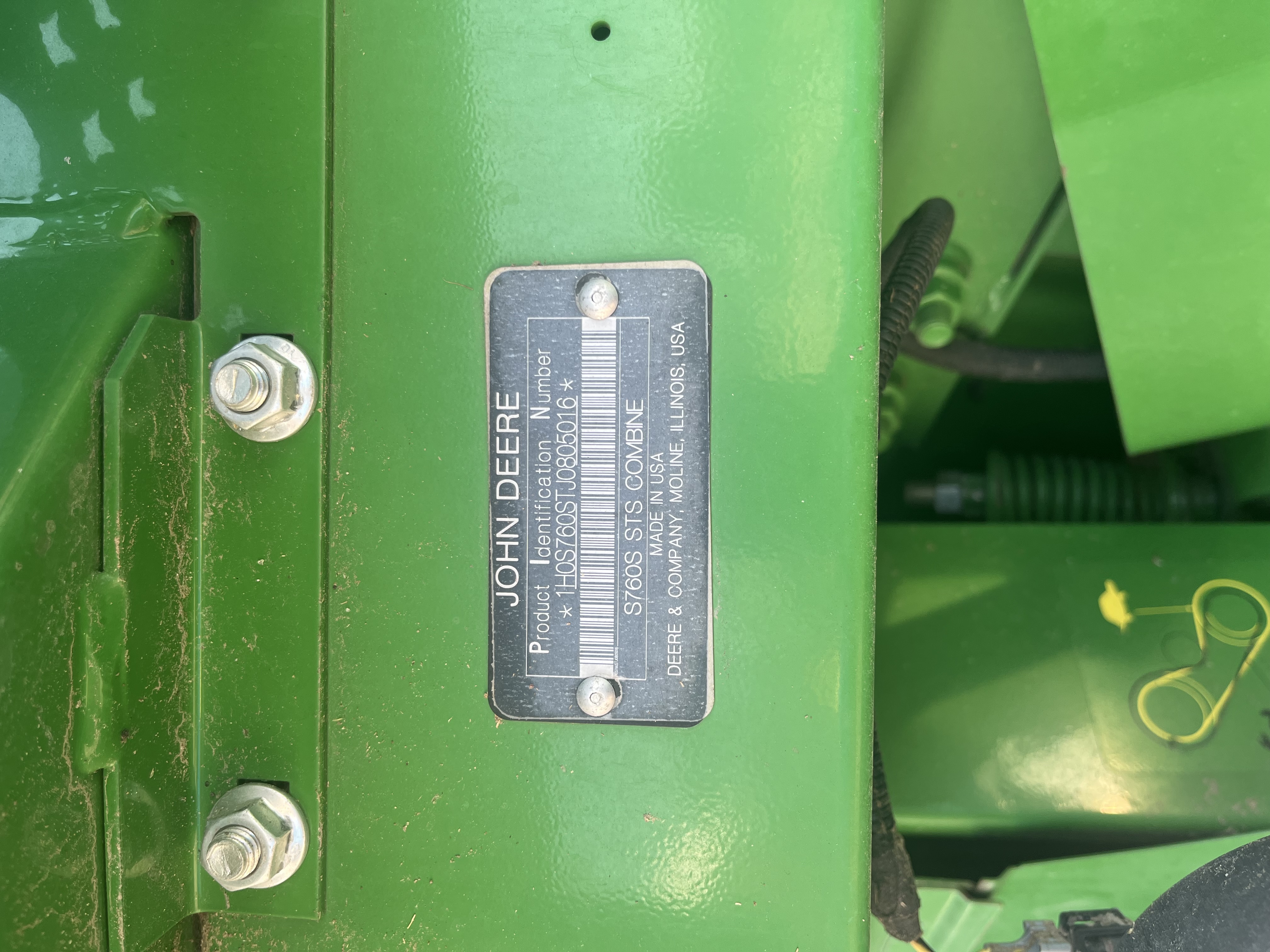 2019 John Deere S760 Combine