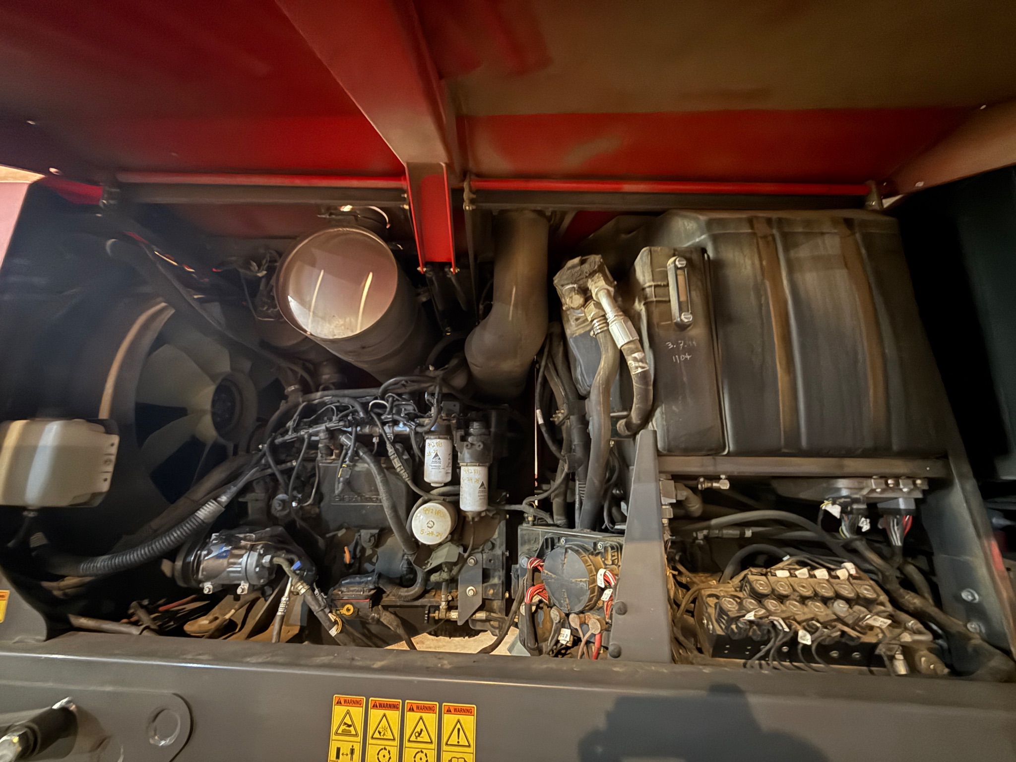 2014 Massey Ferguson WR9735 Windrower