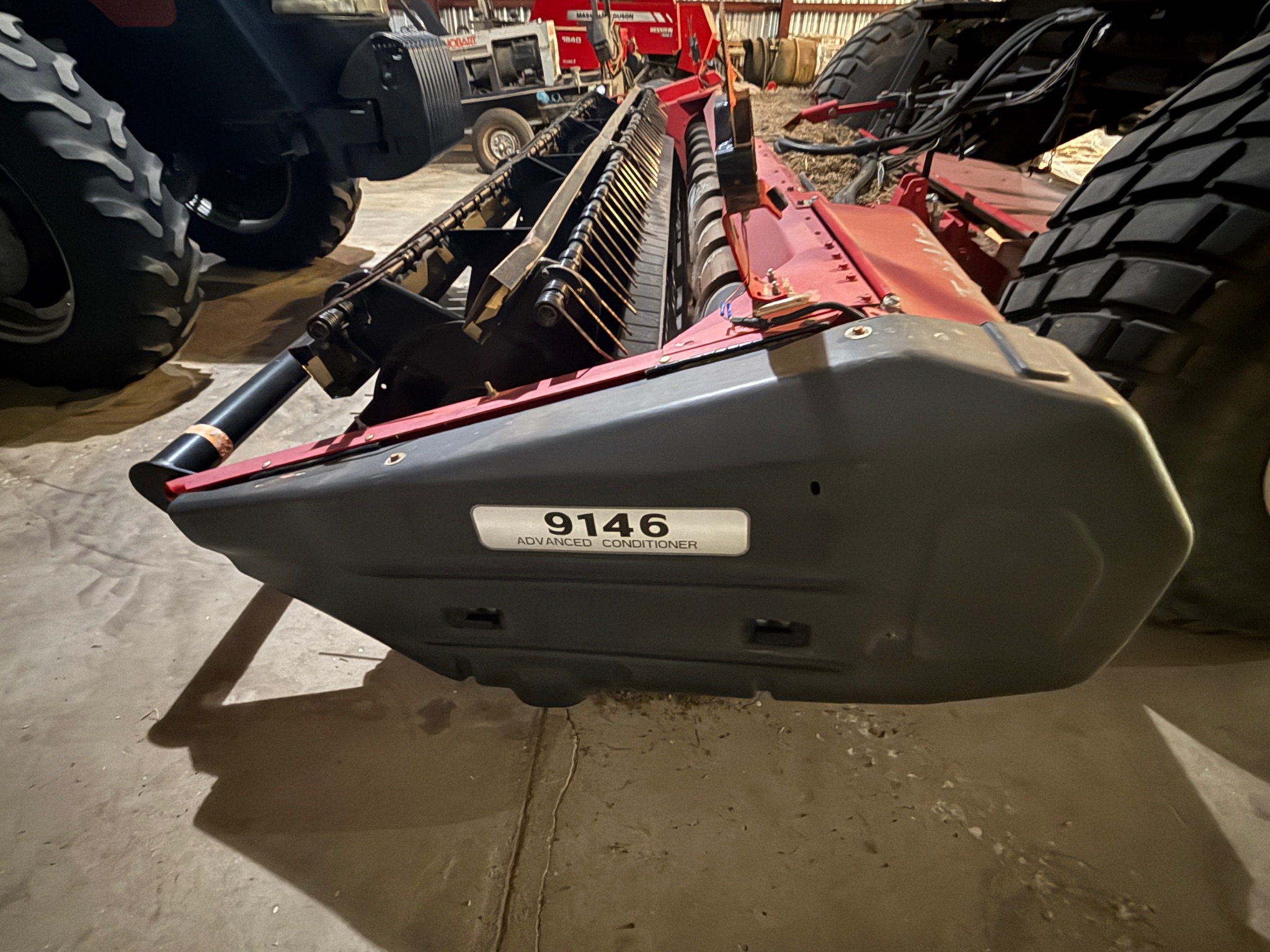 2014 Massey Ferguson WR9735 Windrower