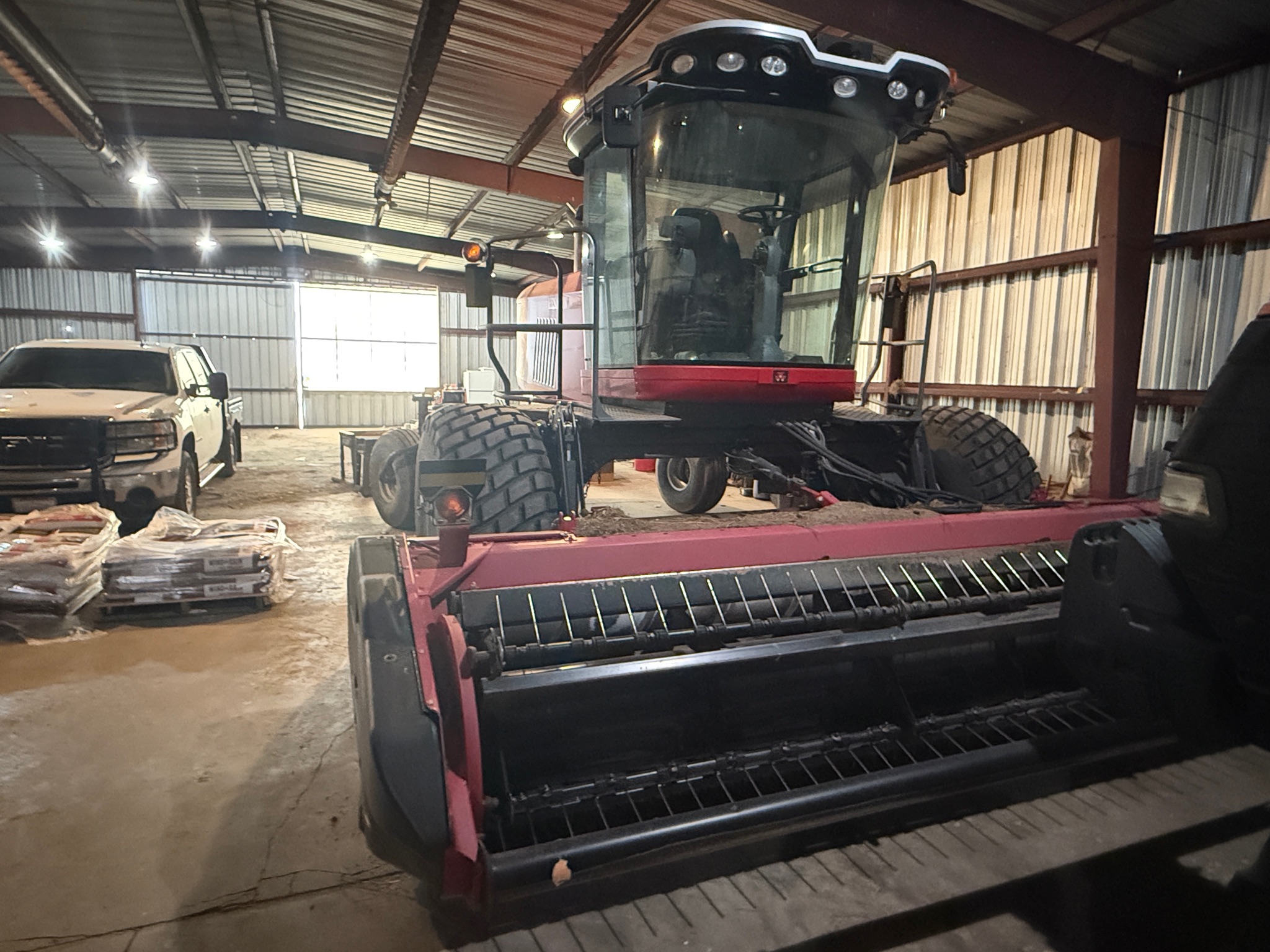 2014 Massey Ferguson WR9735 Windrower