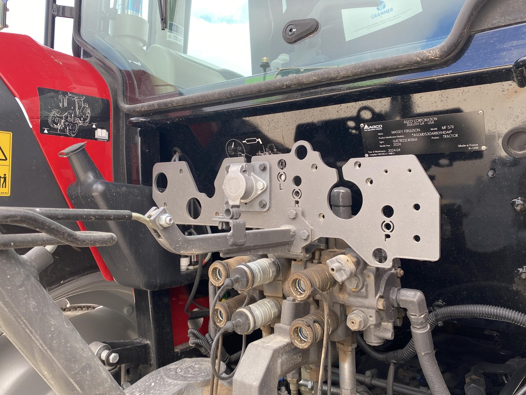 2024 Massey Ferguson MF5711D Tractor