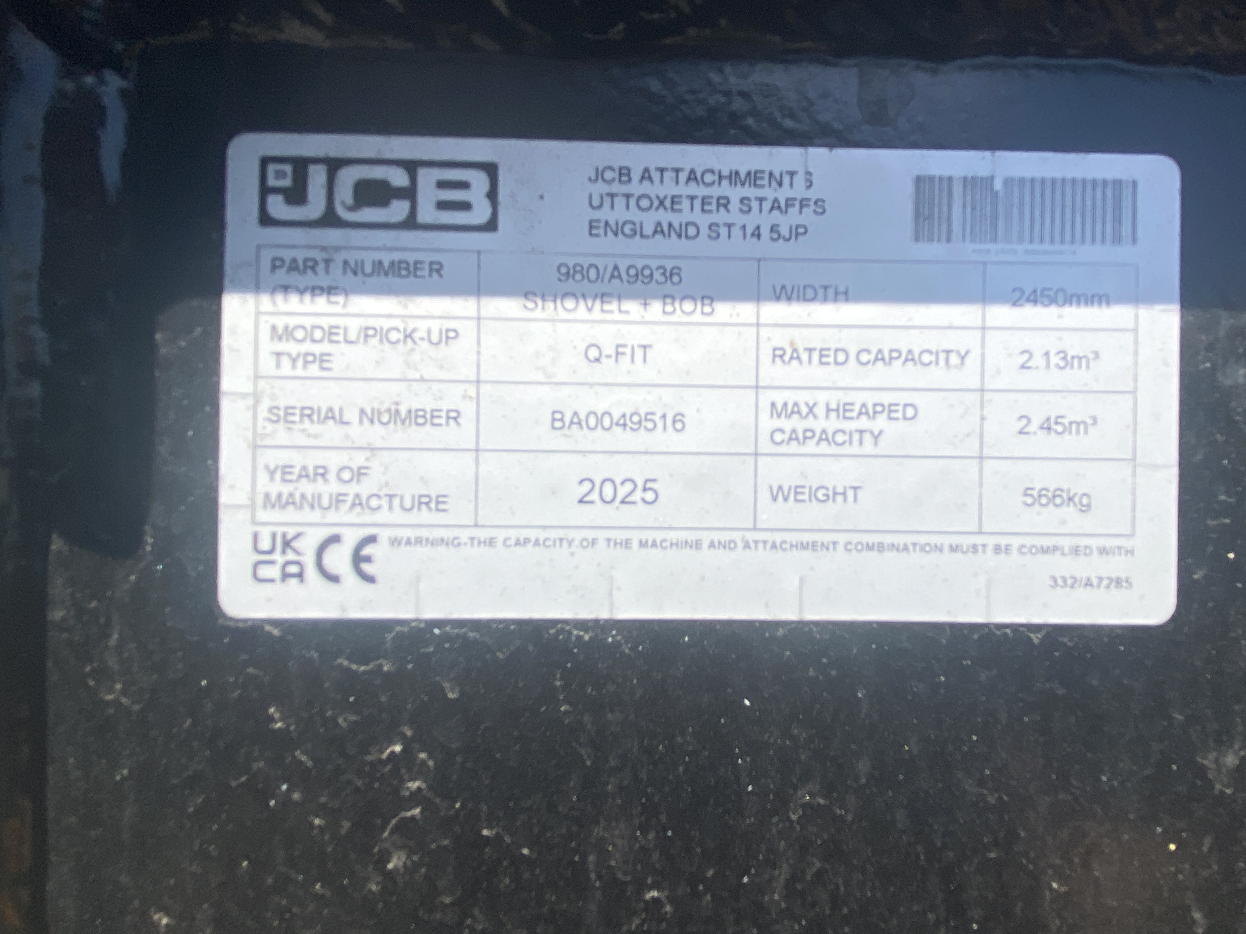 2025 JCB 542-70AG+ TeleHandler