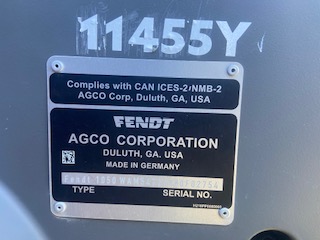2025 Fendt FT1050G3 Tractor