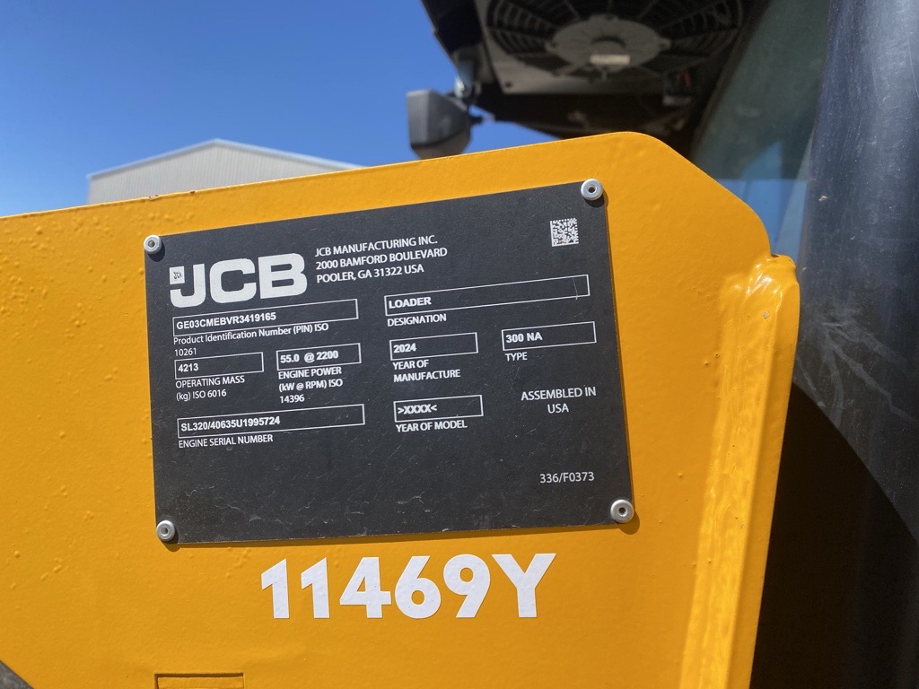 2024 JCB 300 Skid Steer/Excavator