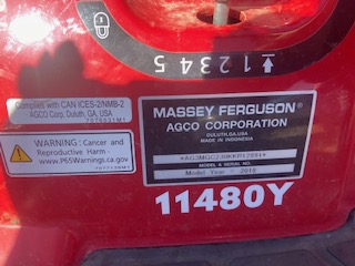 2019 Massey Ferguson GC1723EB Misc