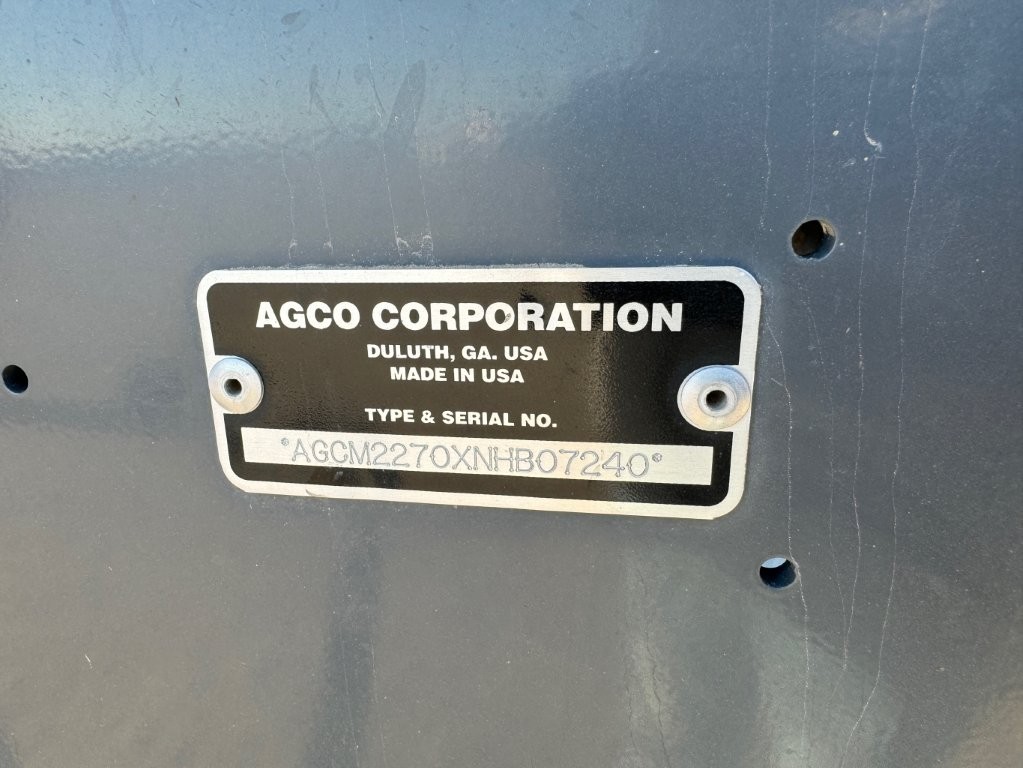 2022 Massey Ferguson 2270 XD Baler/Big Square
