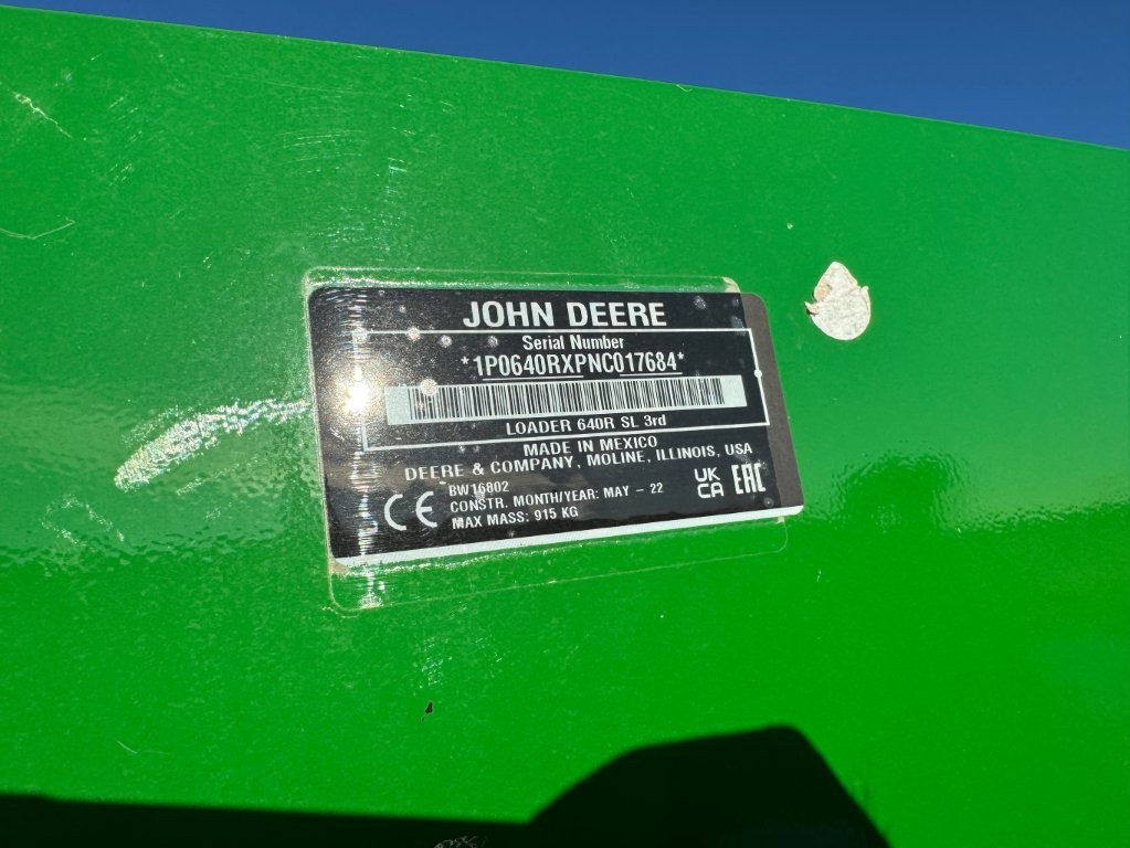 2022 John Deere 6145M Tractor