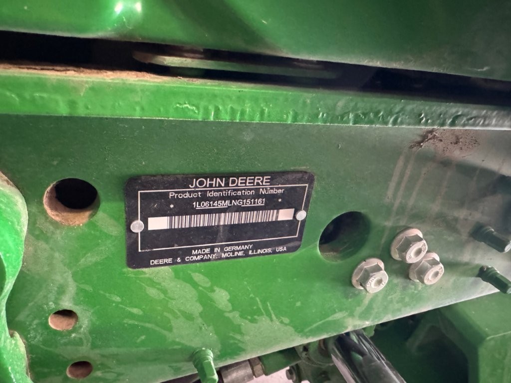 2022 John Deere 6145M Tractor