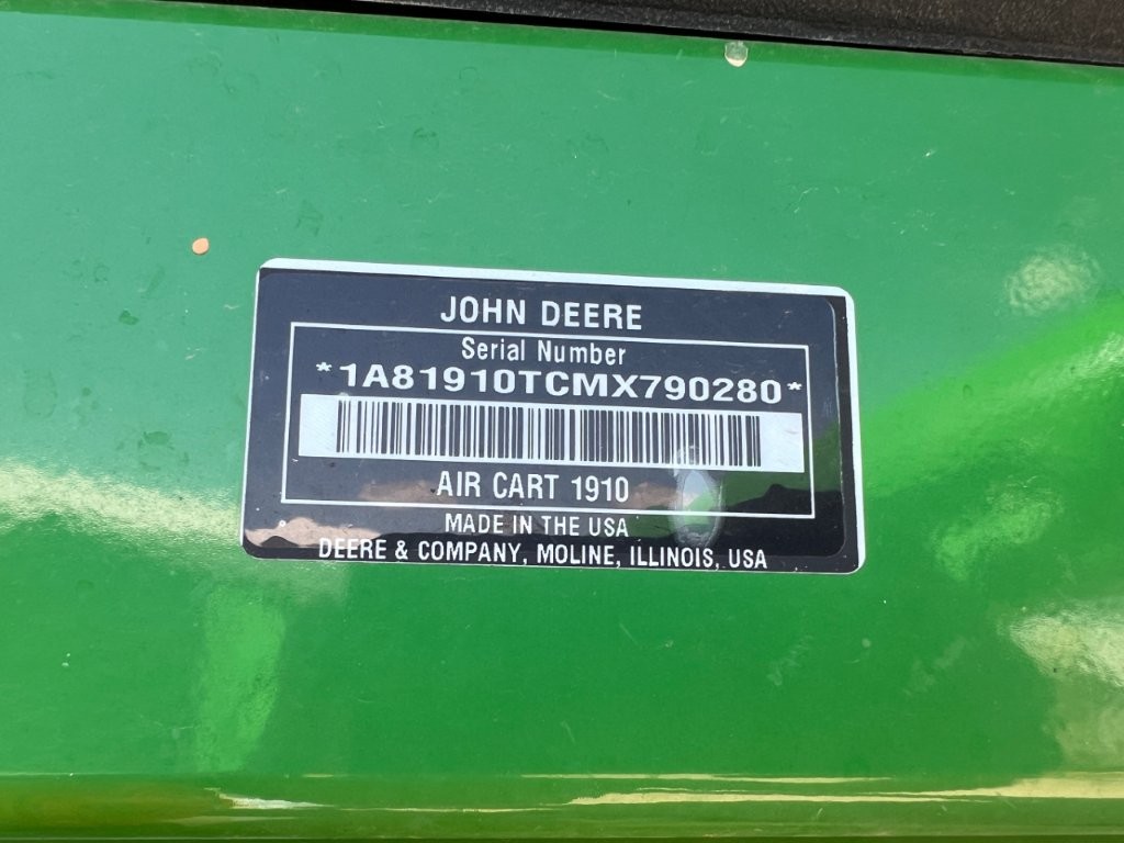2021 John Deere 1890/1910 Air Drill