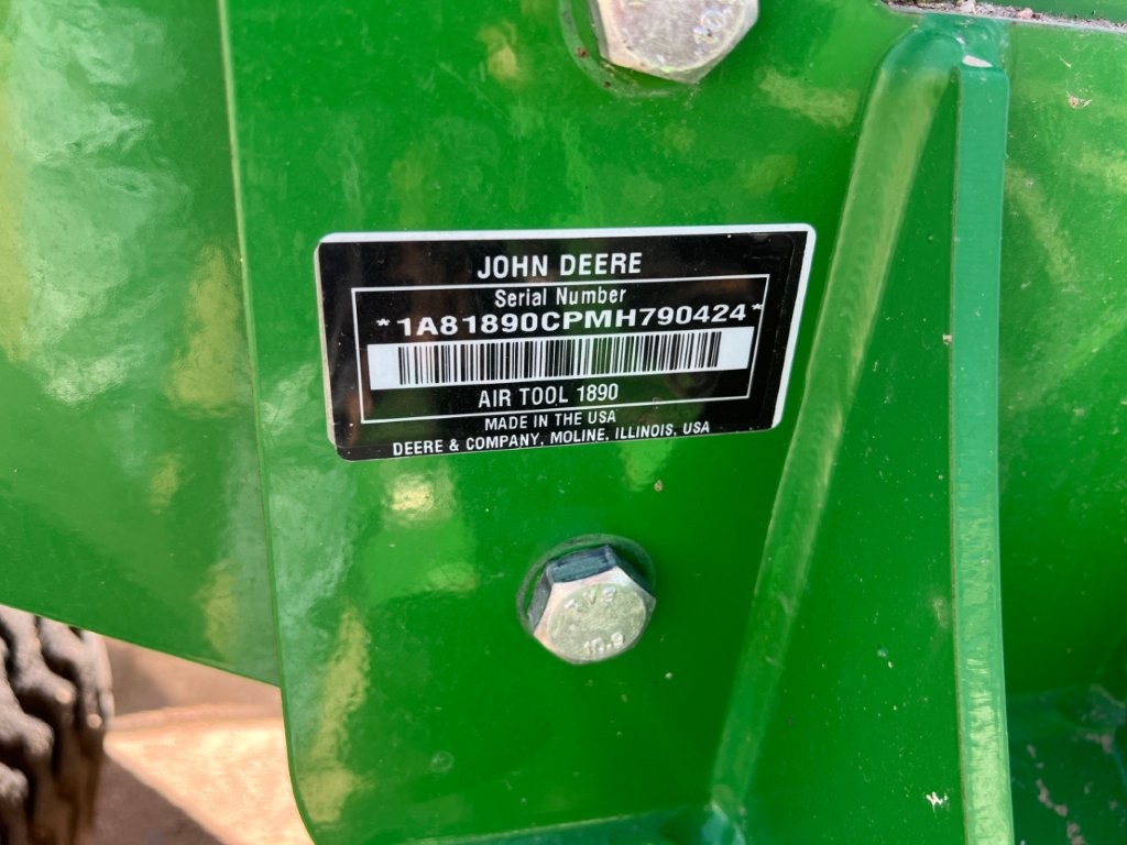 2021 John Deere 1890/1910 Air Drill