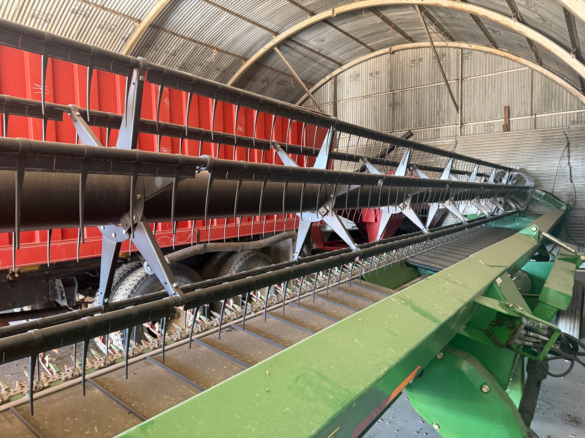 2008 John Deere 936D Header Draper