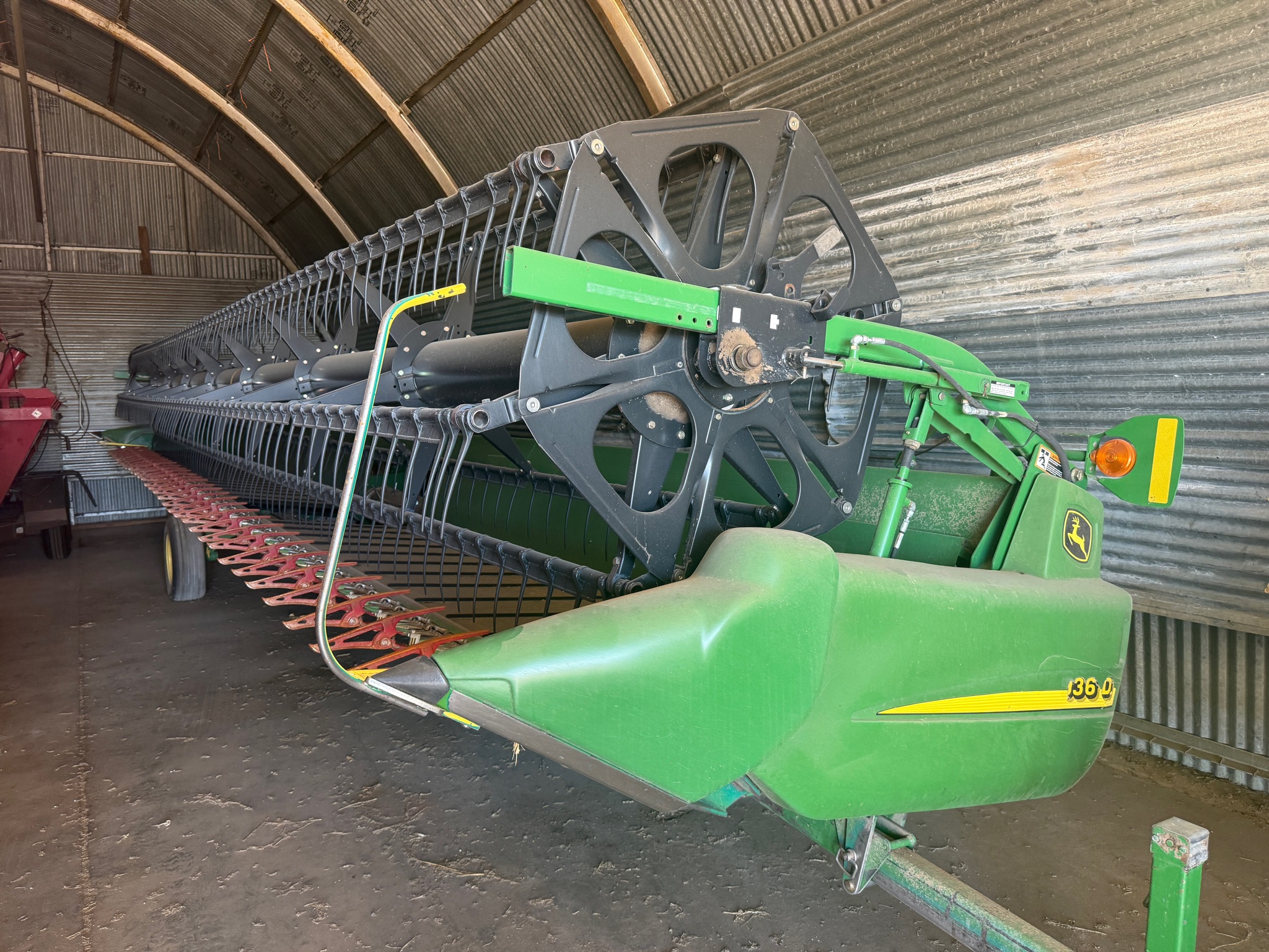 2008 John Deere 936D Header Draper