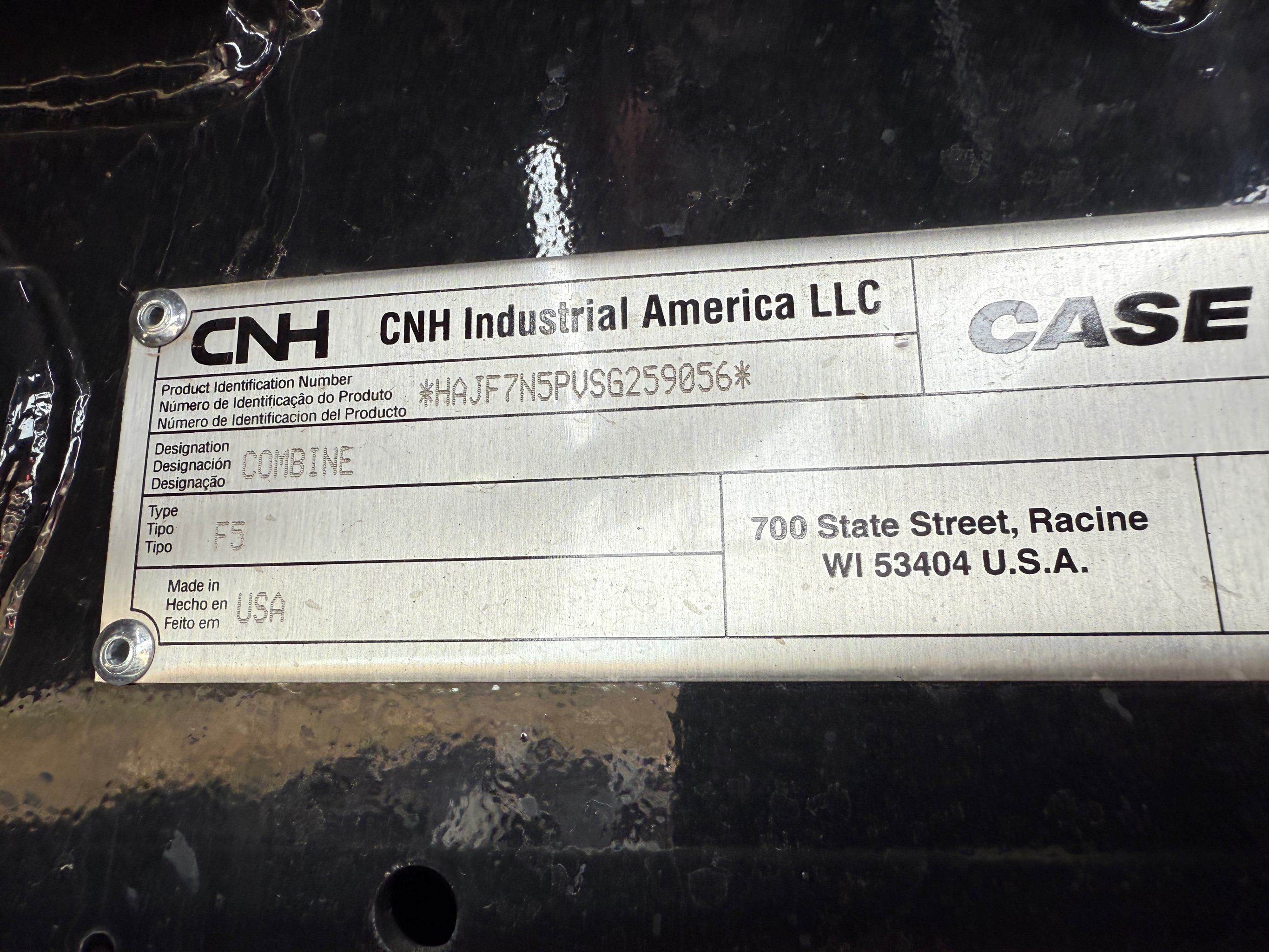 2025 Case IH 7260 Combine