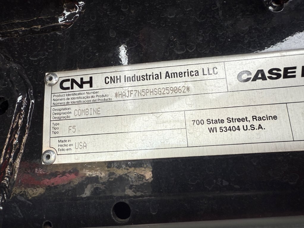 2025 Case IH 7260 Combine