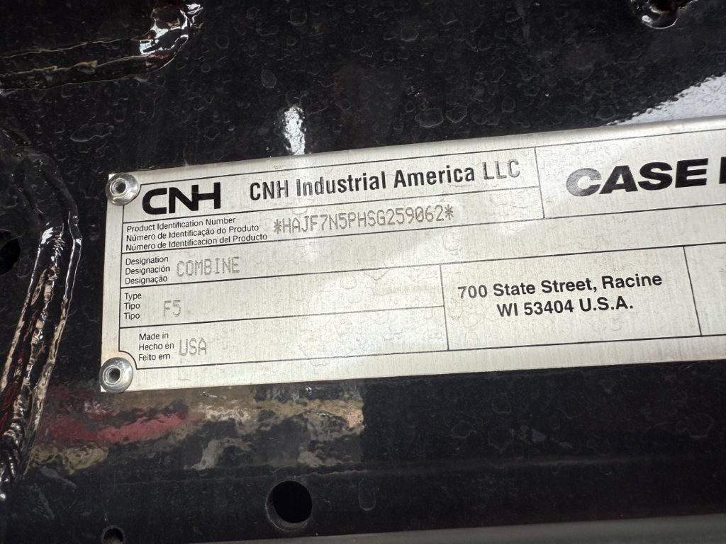 2025 Case IH 7260 Combine