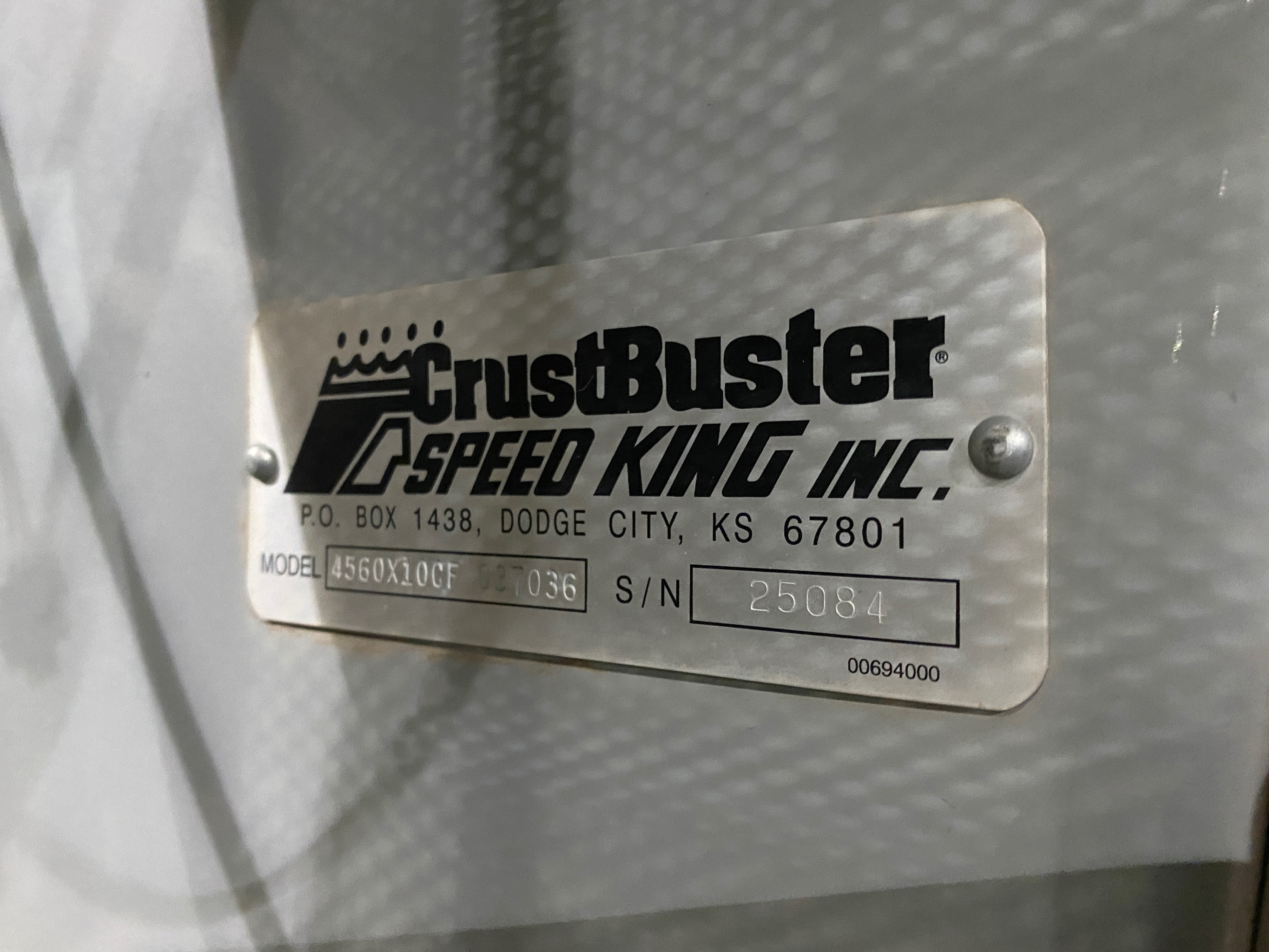 2014 Crust Buster 4560*10" Air Drill