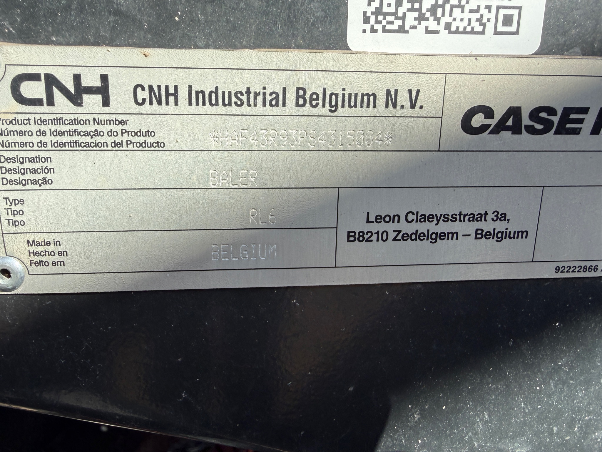 2025 Case IH LB434 XL Baler/Square