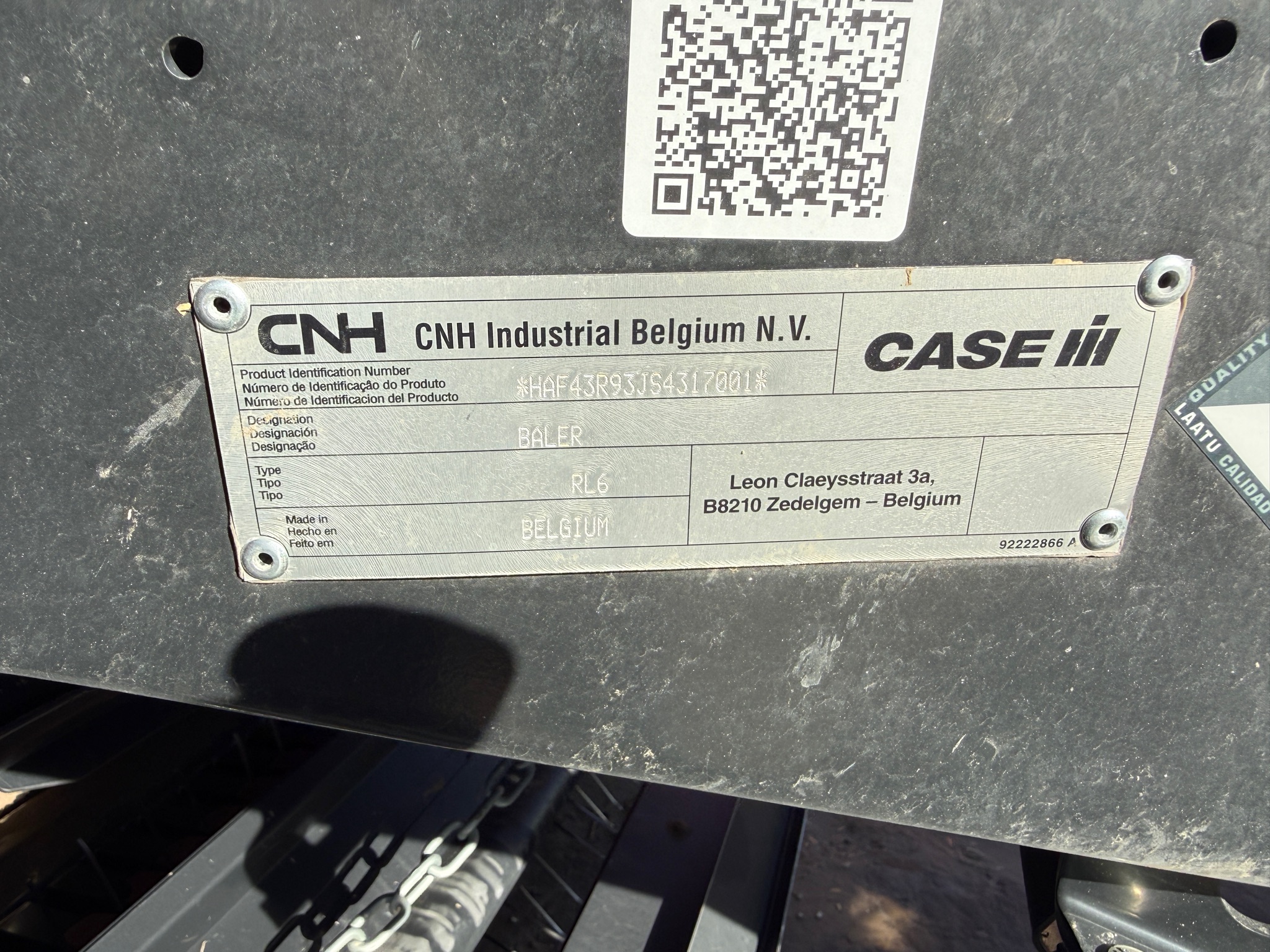 2025 Case IH LB434 XL Baler/Square