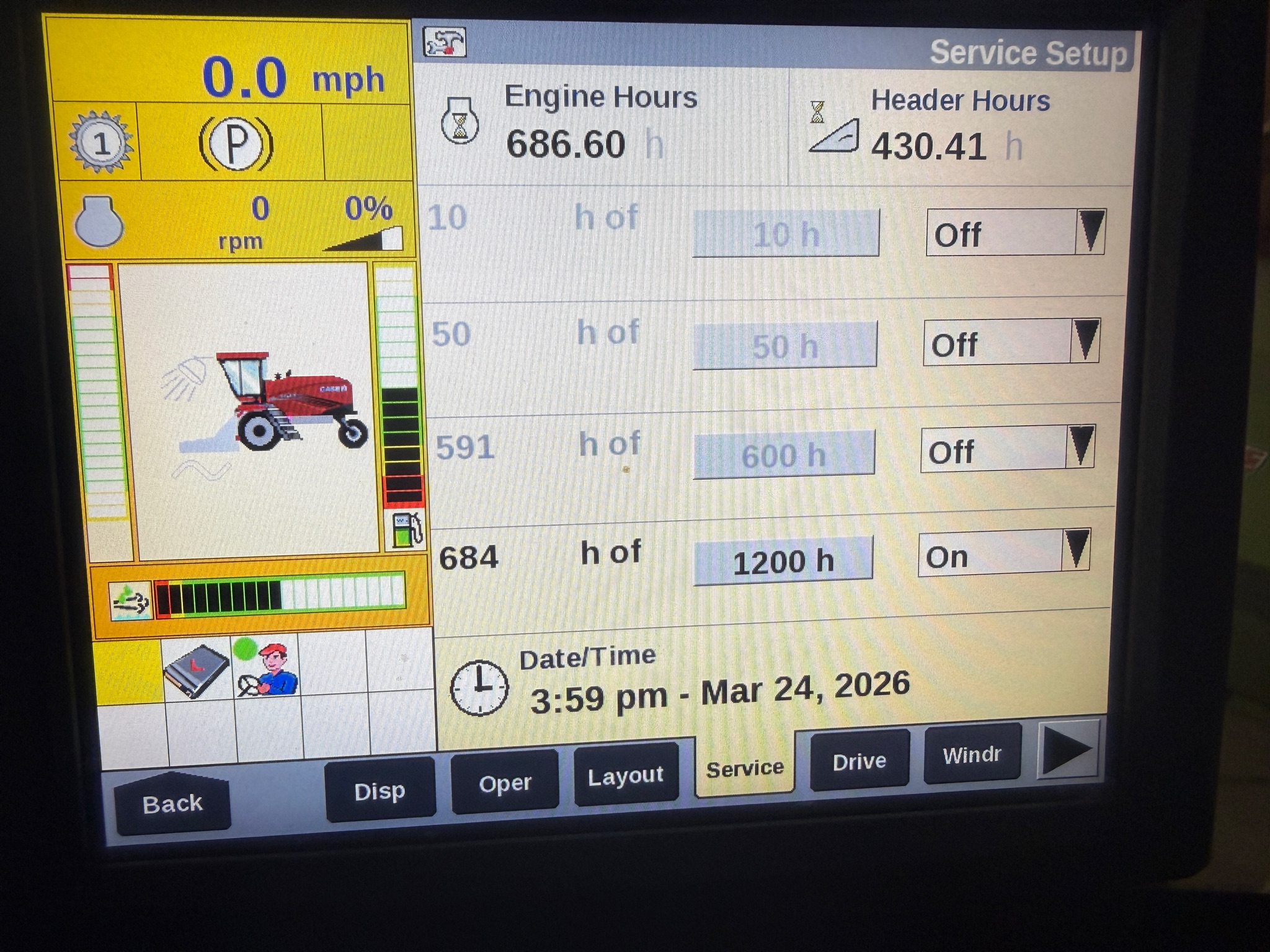 2025 Case IH WD2505 Windrower