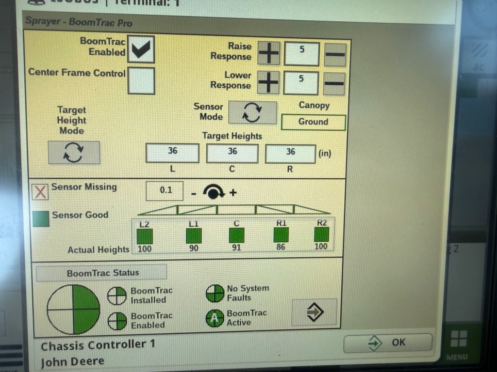 2016 John Deere R4045 Sprayer/High Clearance