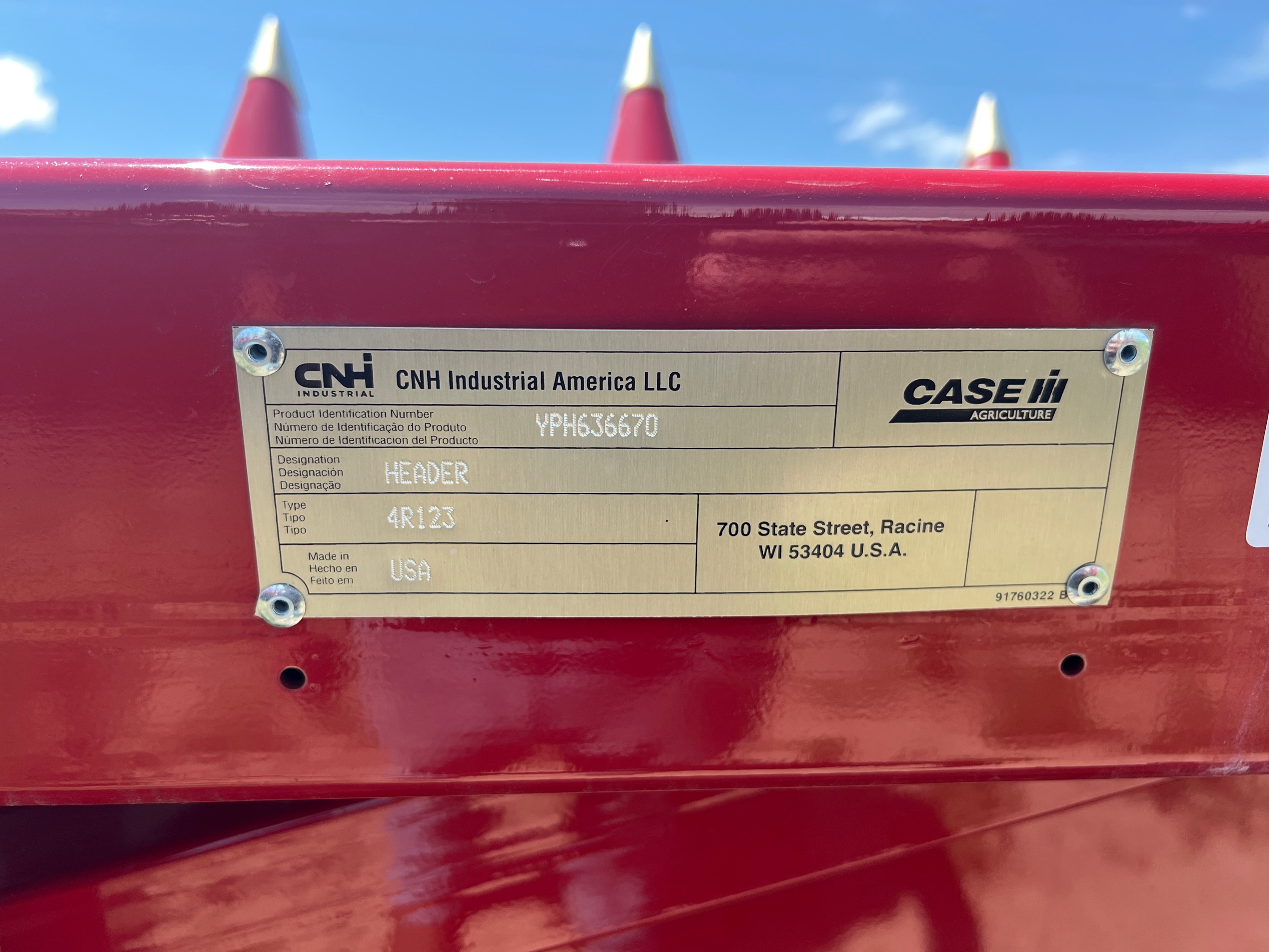 2023 Case IH 4412 Header Corn Head