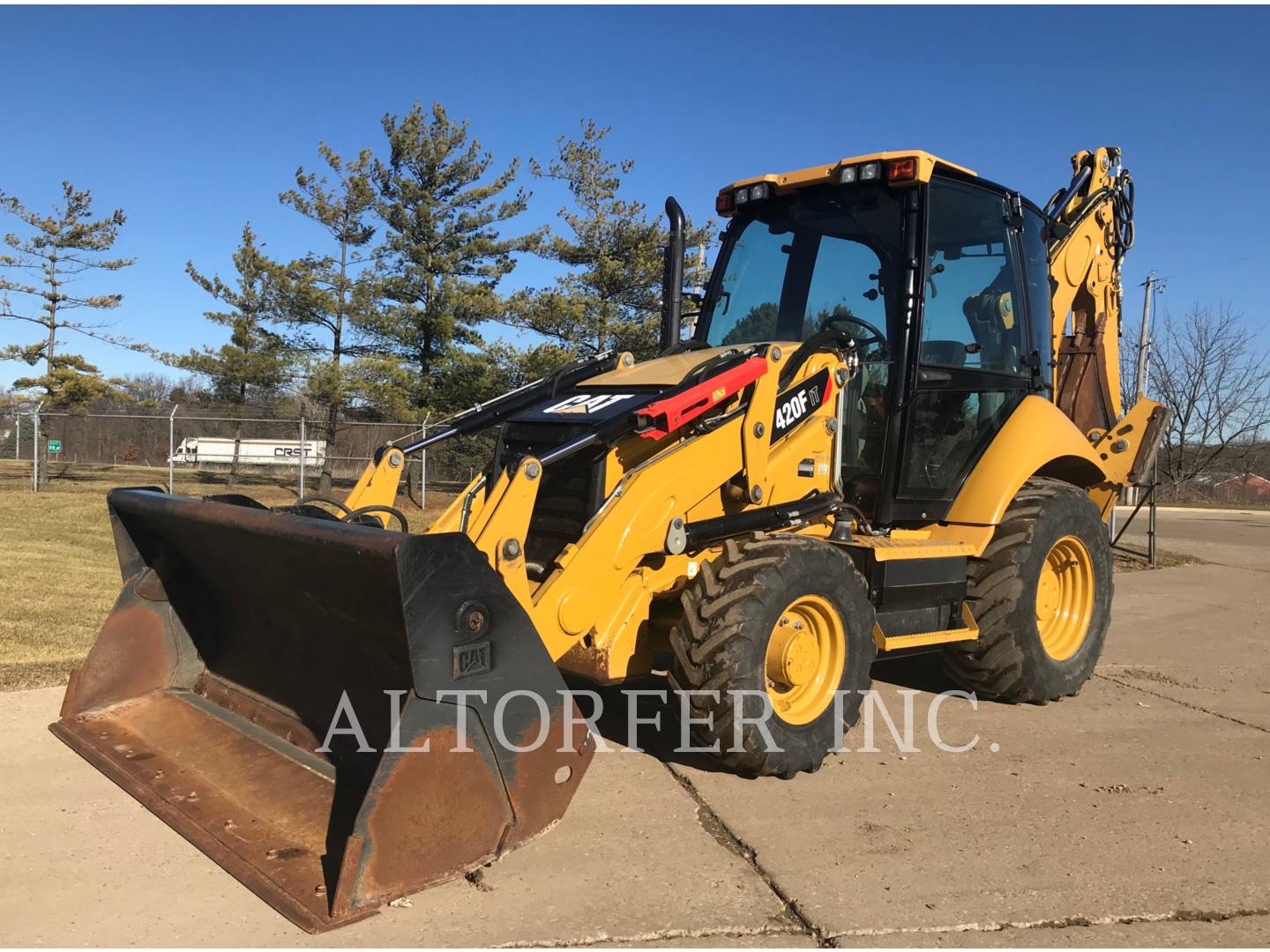 2015 Caterpillar 420F IT Tractor Loader Backhoe