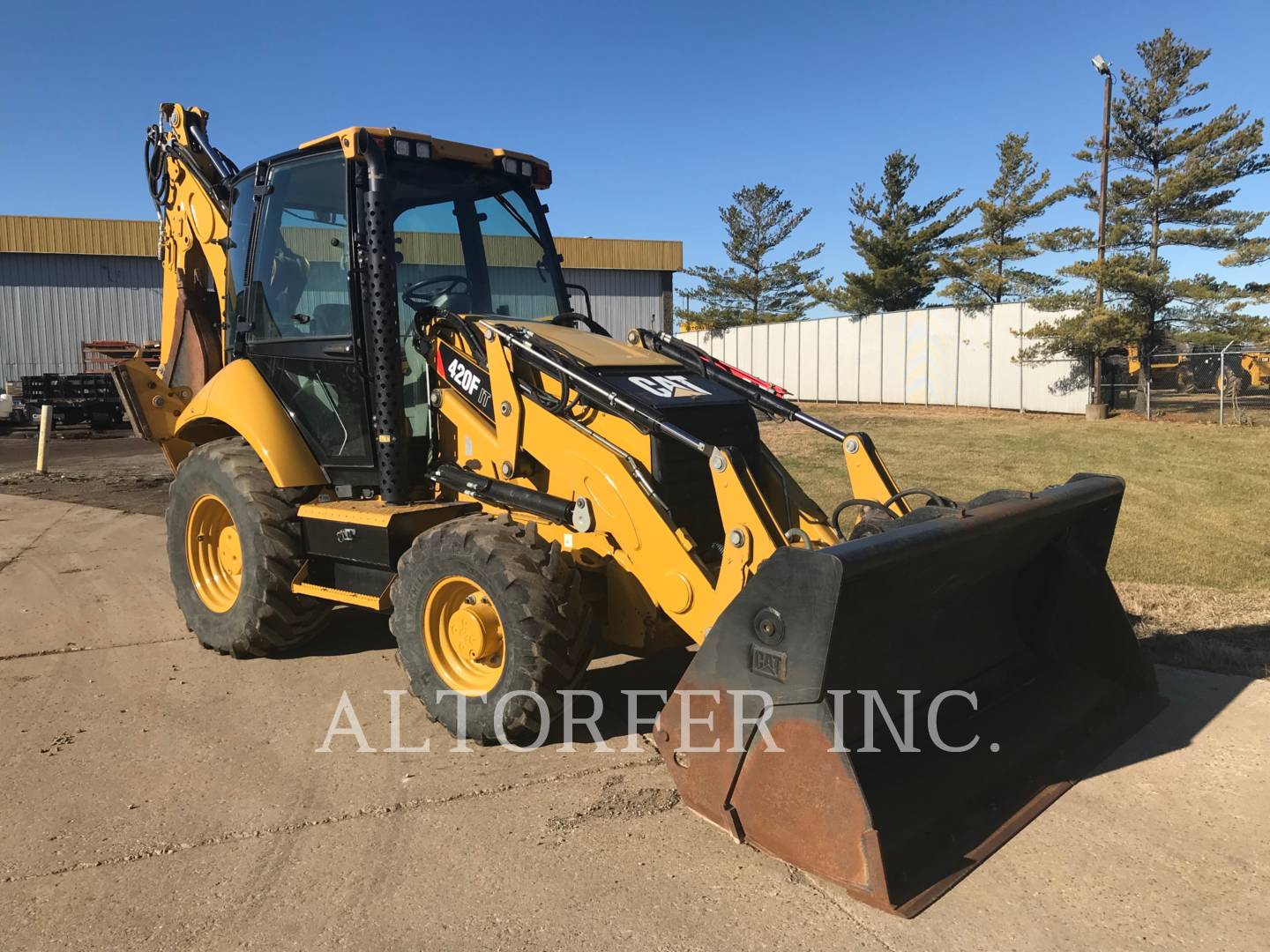 2015 Caterpillar 420F IT Tractor Loader Backhoe