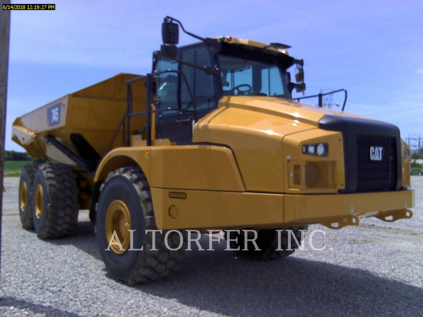 2018 Caterpillar 745-04 Articulated Truck