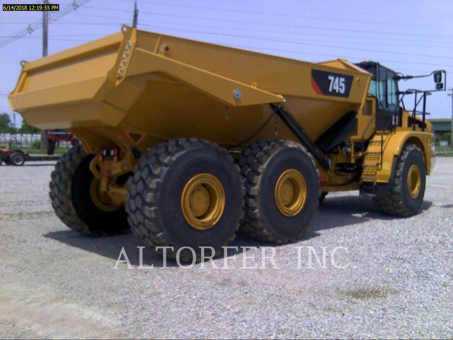 2018 Caterpillar 745-04 Articulated Truck