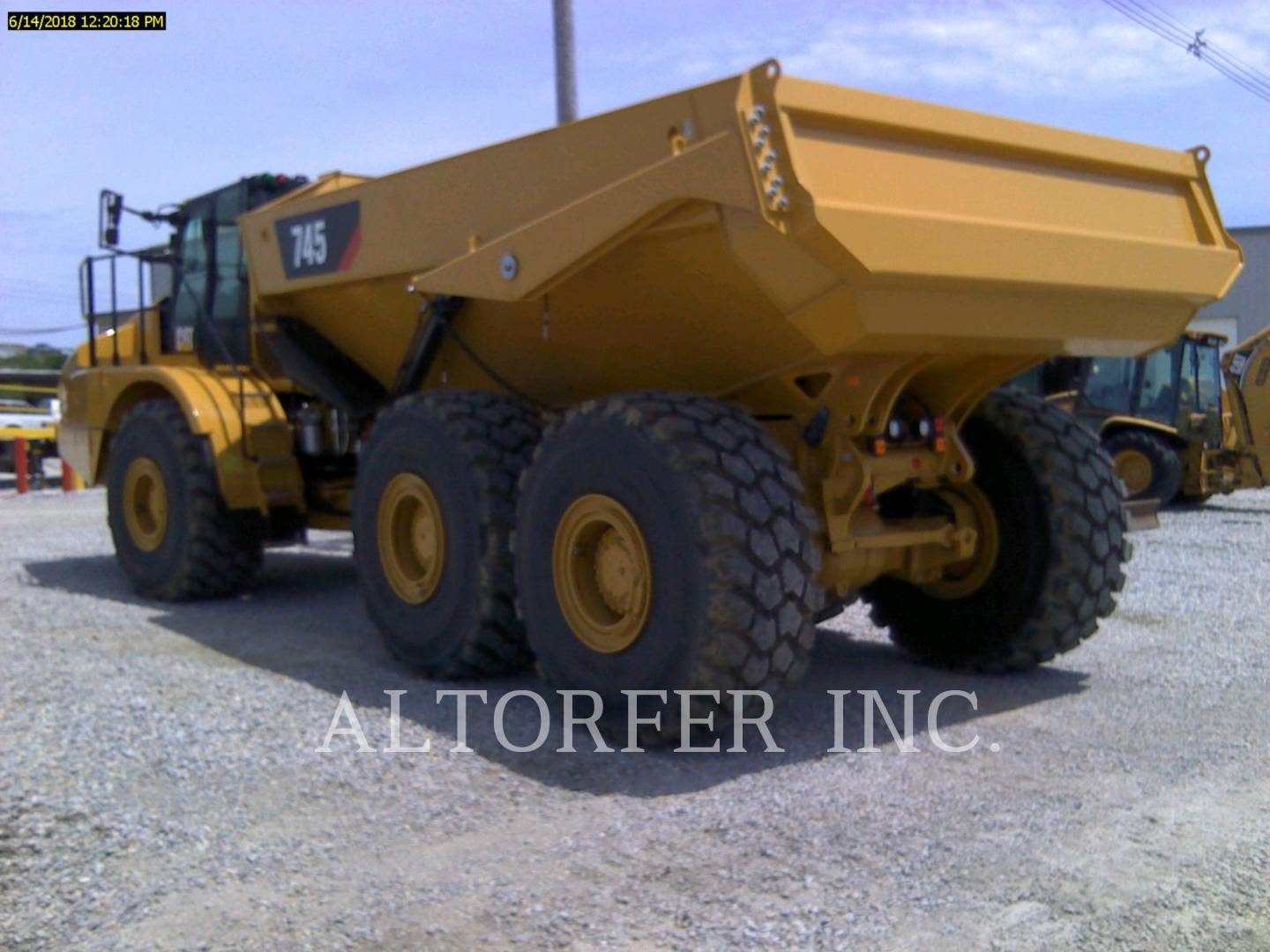 2018 Caterpillar 745-04 Articulated Truck