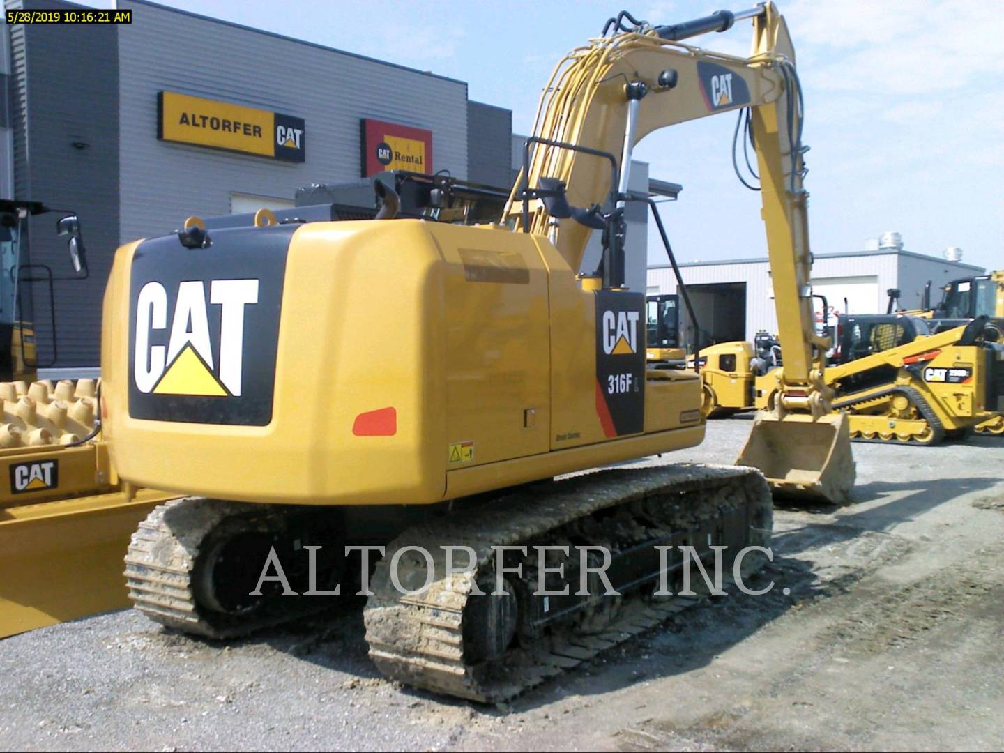 2019 Caterpillar 316FL 2D Excavator