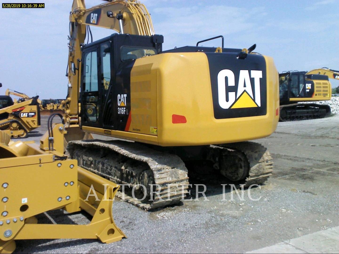 2019 Caterpillar 316FL 2D Excavator