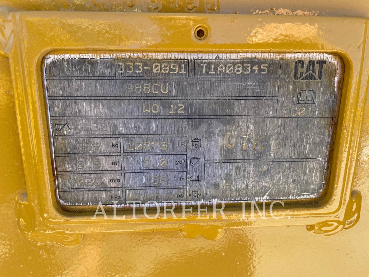 2004 Caterpillar 988G Wheel Loader