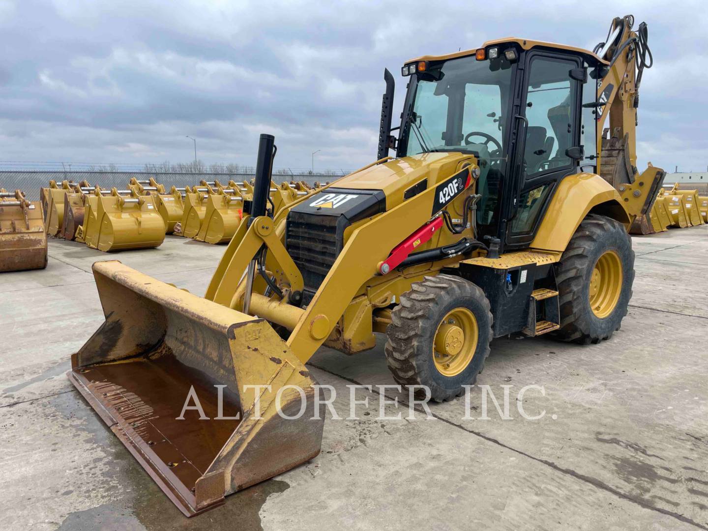 2017 Caterpillar 420F2ST Tractor Loader Backhoe