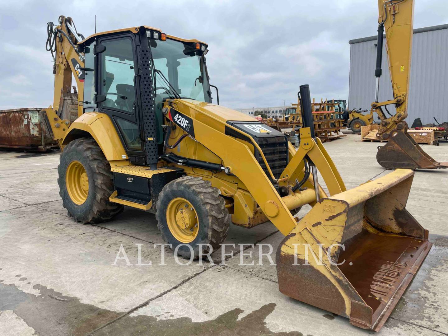 2017 Caterpillar 420F2ST Tractor Loader Backhoe