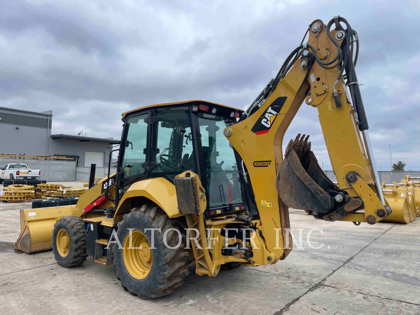 2017 Caterpillar 420F2ST Tractor Loader Backhoe