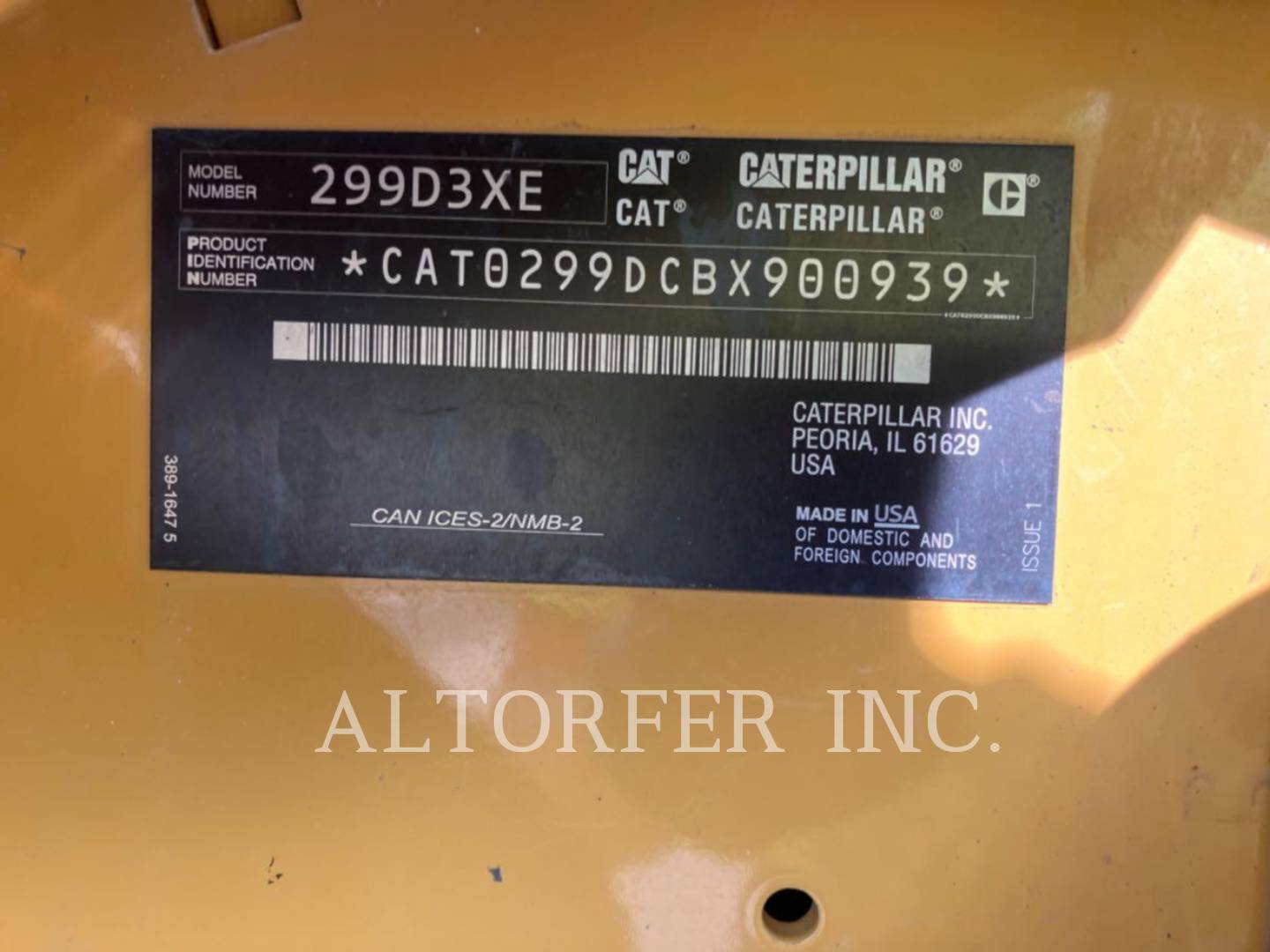 2020 Caterpillar 299D3 XE Skid Steer Loader