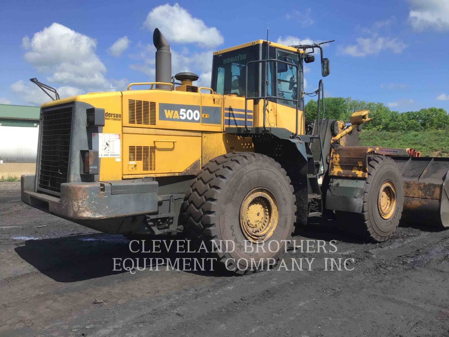 2011 Komatsu WA500 Wheel Loader