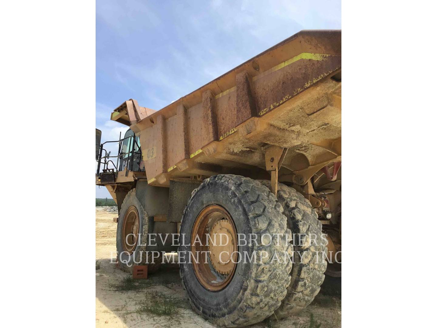 2011 Caterpillar 777F Truck